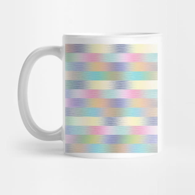 Colorful Gradient Stripes Strokes Pattern by NdesignTrend